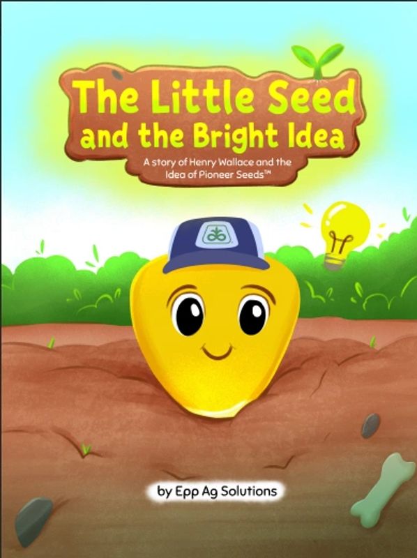 Cover of 'The Little Seed and the Bright Idea' children's story book.