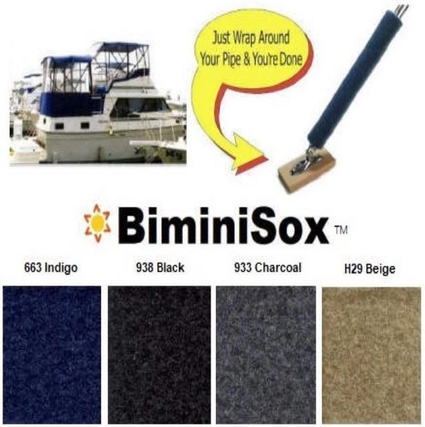 Protect your boats clear vinyl windos with BiminiSox
