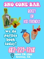 Sno Cone Bar