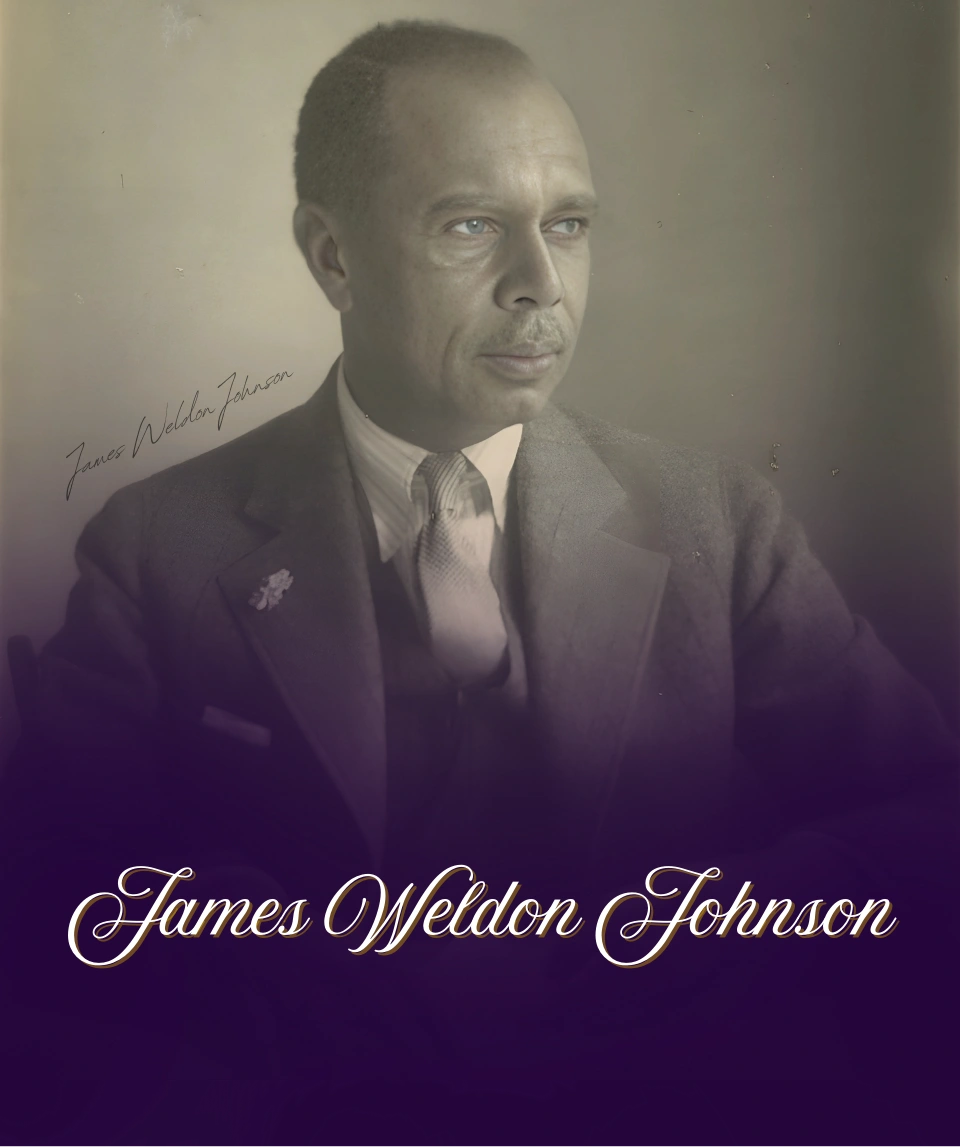 a photo of James Weldon Johnson 