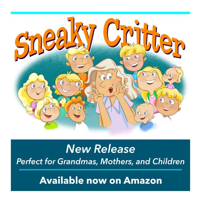A banner with text sneaky crittter