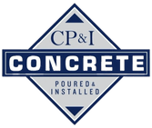 CP&I- concrete poured & installed