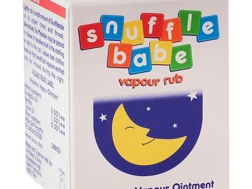 Snuffle baby vapour rub