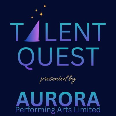 Logo of Talent Quest presented by Aurora Performing Arts Limited.