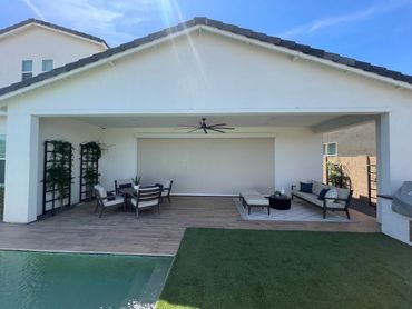 Single Patio Screen installed in Sterling Grove, Surprise AZ