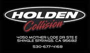 Holden Collision