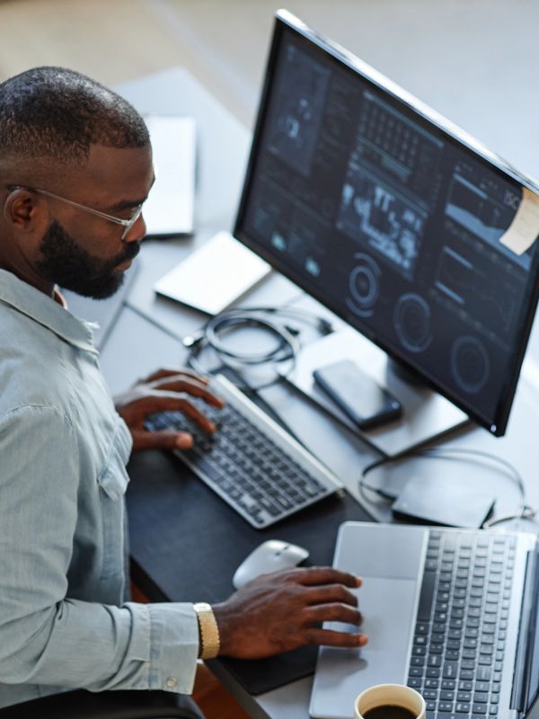 Male Technical IT worker