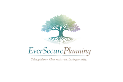 EverSecure Planning logo — watercolor tree with roots