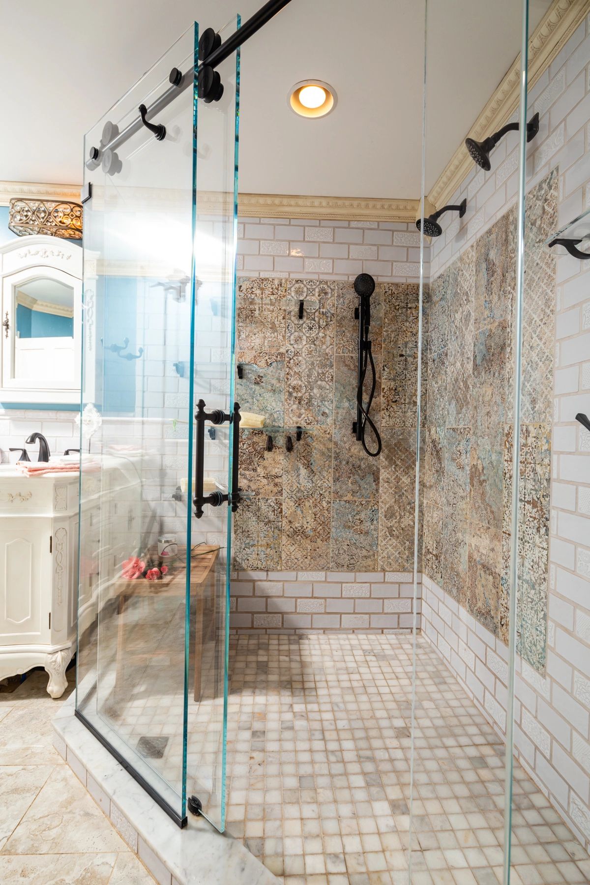 Thoroughly Modern in Kearneysville - Shower Door Experts