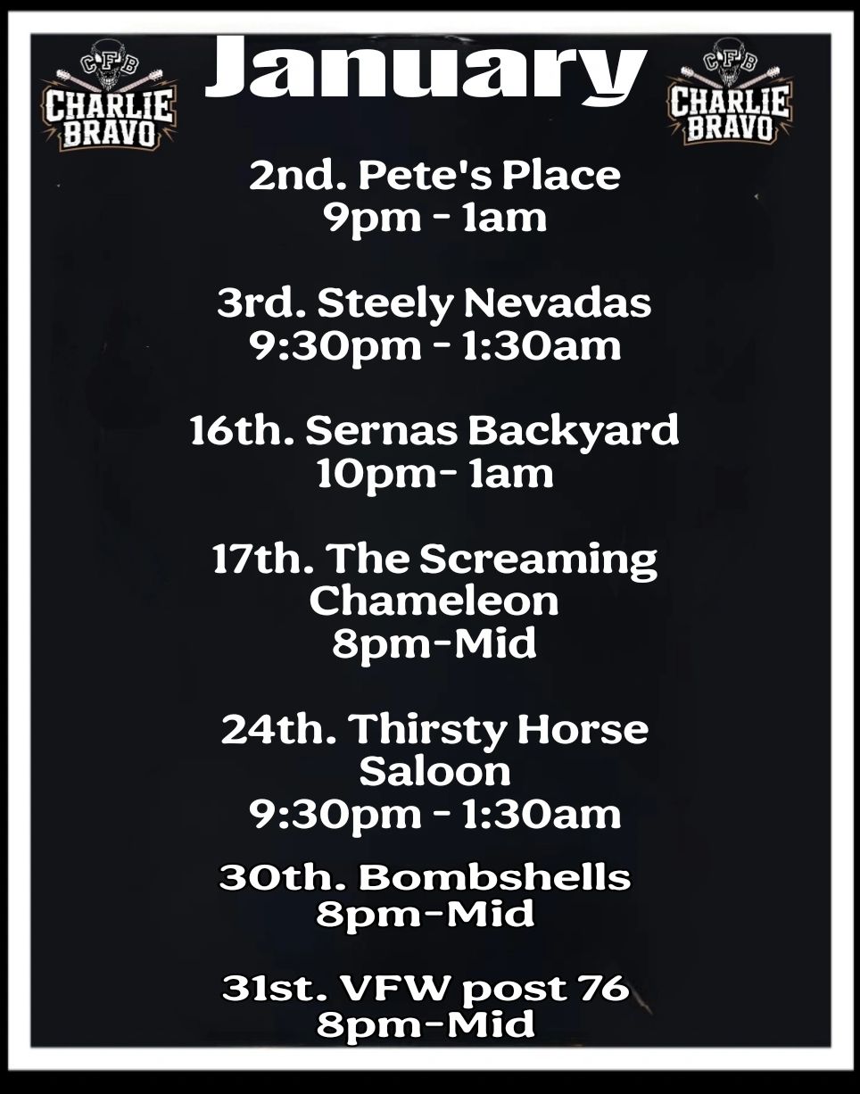 Happy New Year 2026! We cant wait to Rock the Stage with you! Time to hit the ground running! 