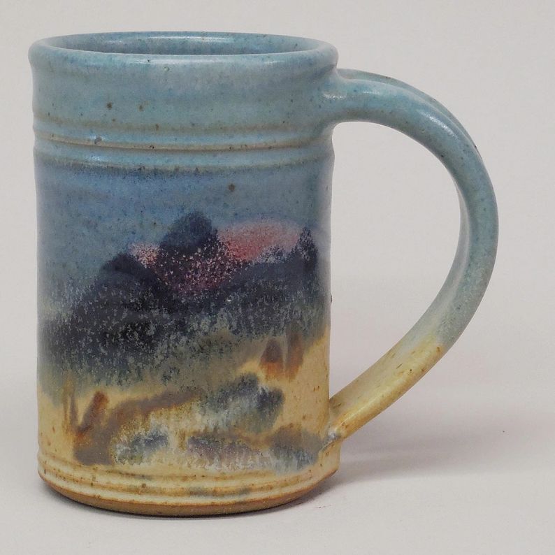 Tall Mug — Ocean Fire Pottery