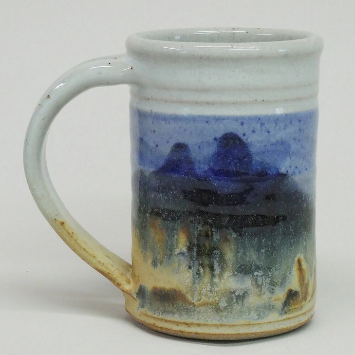 Tall Mug — Ocean Fire Pottery