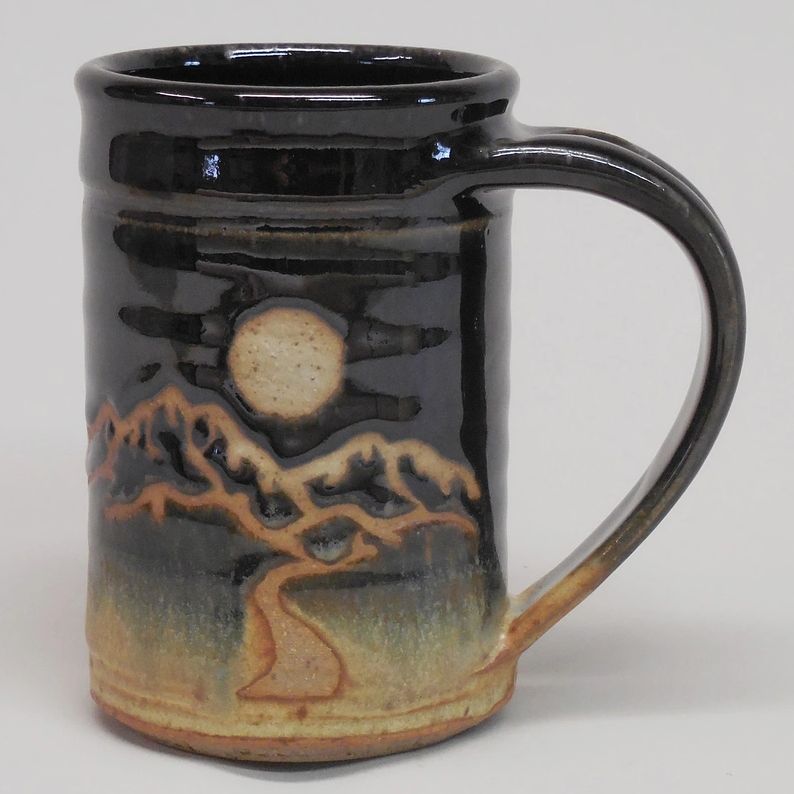 Tall Mug — Ocean Fire Pottery