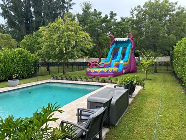 16 foot waterslide