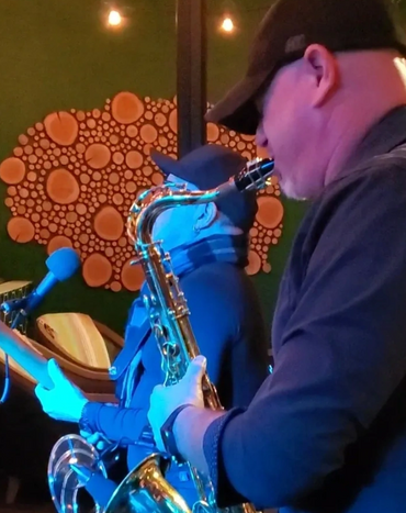 w saxophonist Jason Weber, Oak + Elixir, Carlsbad, Nov 2021