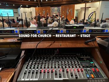 church sound
church PA
restaurant music
restaurant sound
repair maintenance upgrade