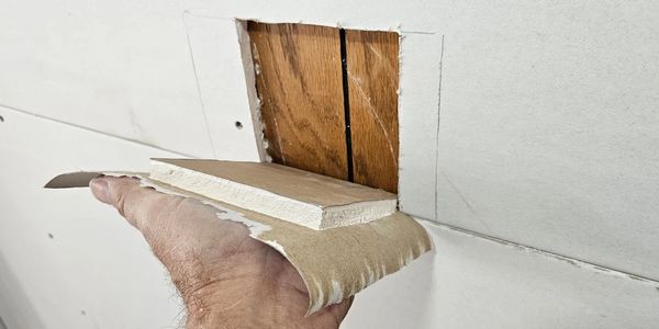How to patch your drywall.