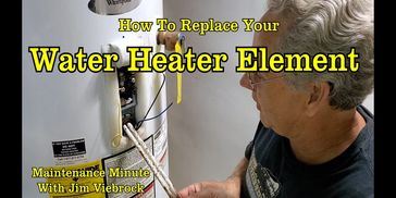 Easy step by step instructions that you can follow to replace you water heater elements.