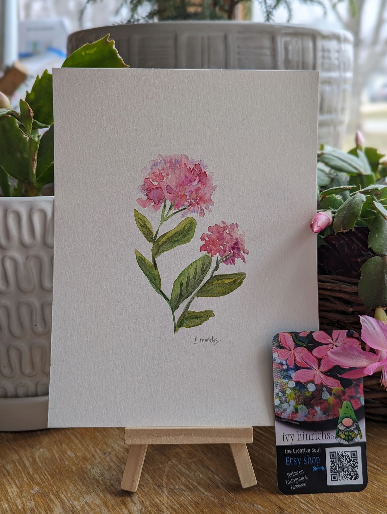 Milkweed, 2024
Watercolor on paper
(available)