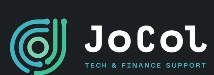 Logo of JoCol, a tech and finance support company.