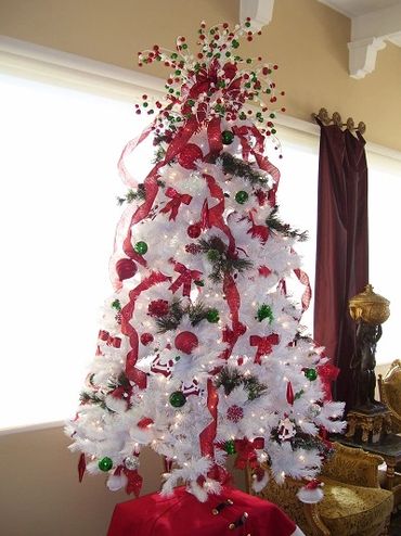 Christmas Trees in a variety of shapes colors and sizes! Custom designed for your family.