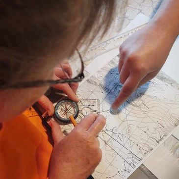 Map and compass is an important skill for first responder search and rescue