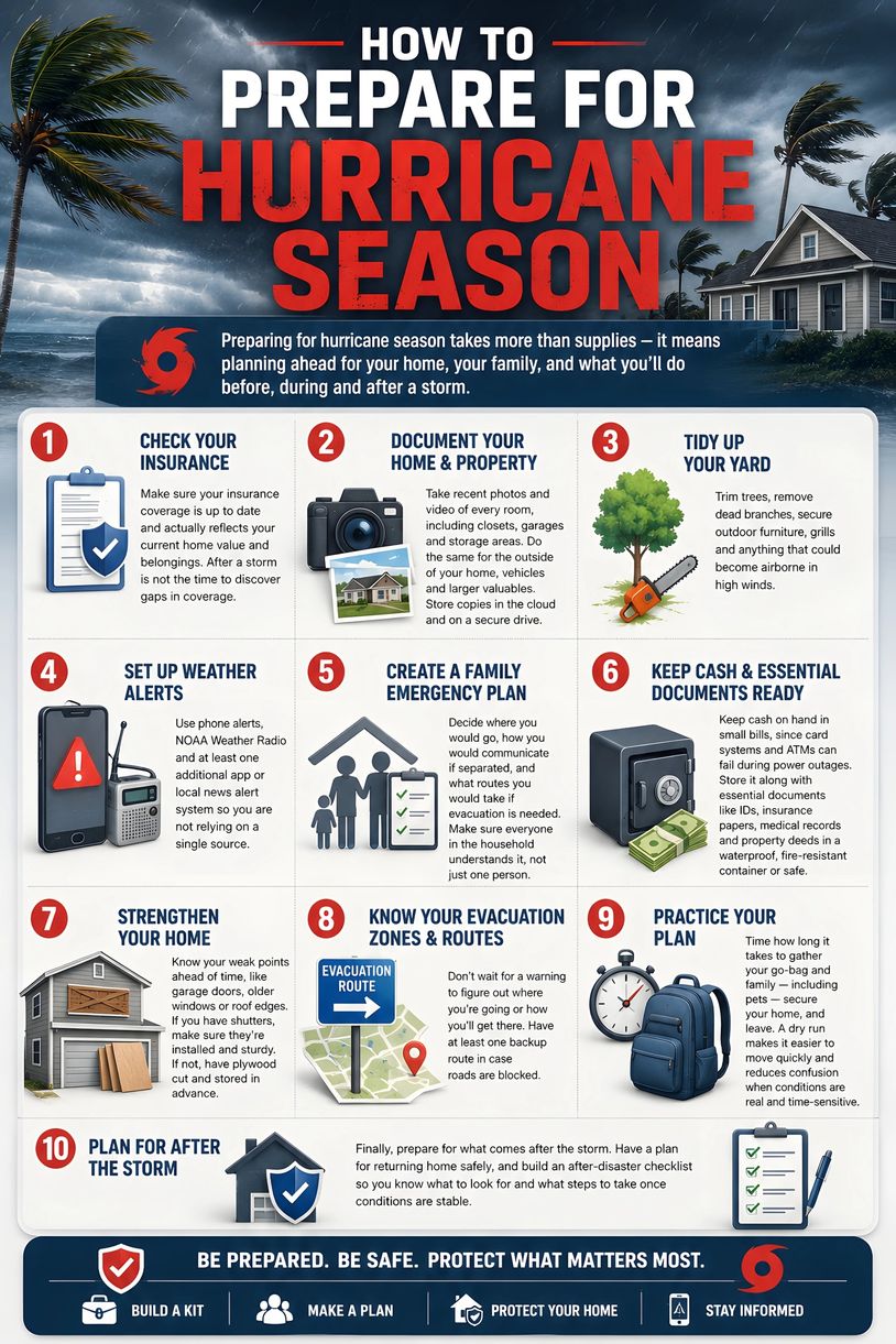 Prepare for hurricane season