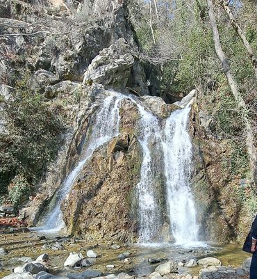 Chantara's waterfall.