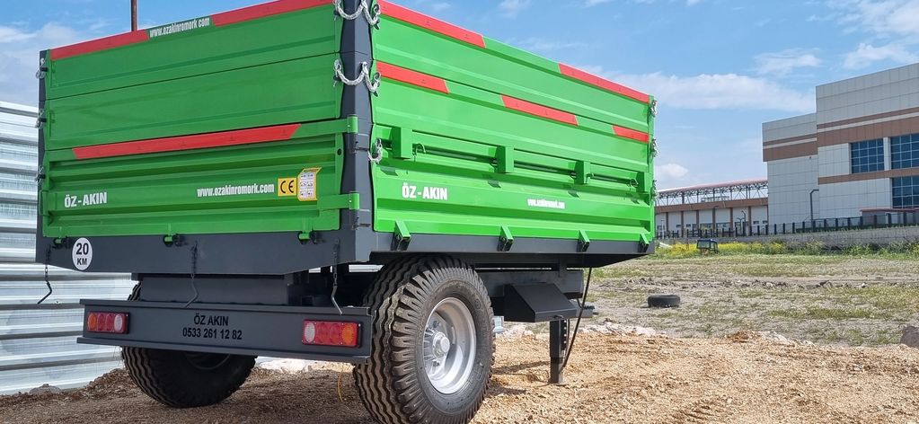 3,5  TON TEK AKS RÖMORKLAR