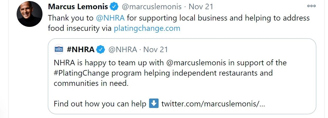 Already the NHRA's partnership with Marcus Lemonis is yielding positive results. 