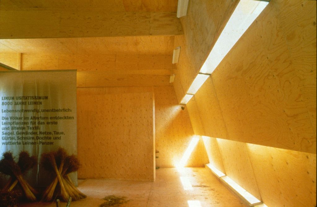 Green University, interior view - international Horticultural Show 1993, Stuttgart