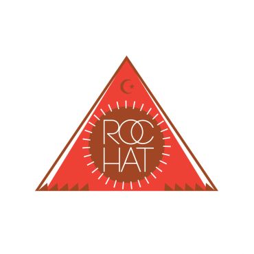 Red triangular logo with ROC CHAT text.