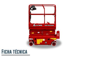 Plataforma de elevación tipo tijera LGMG 12ft