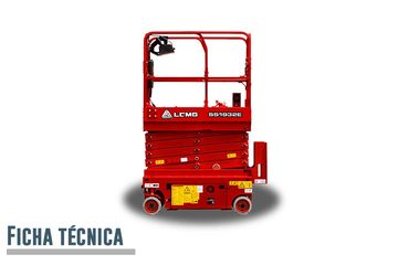 Plataforma de elevación tipo tijera LGMG