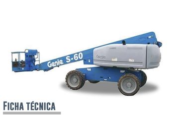 Plataforma de elevación Genie 60ft