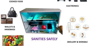 UV C  based , Designed for disinfecting personal household and office belonging like mobile,phone,ta
