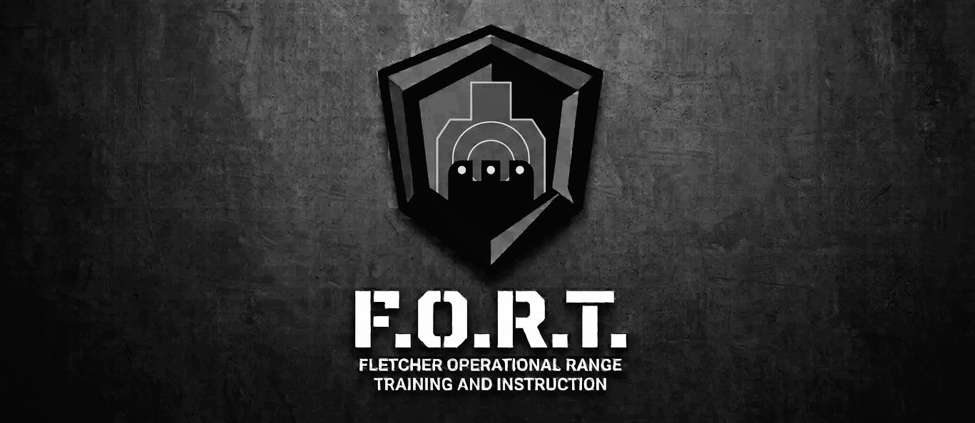 Logo of F.O.R.T. with target design.