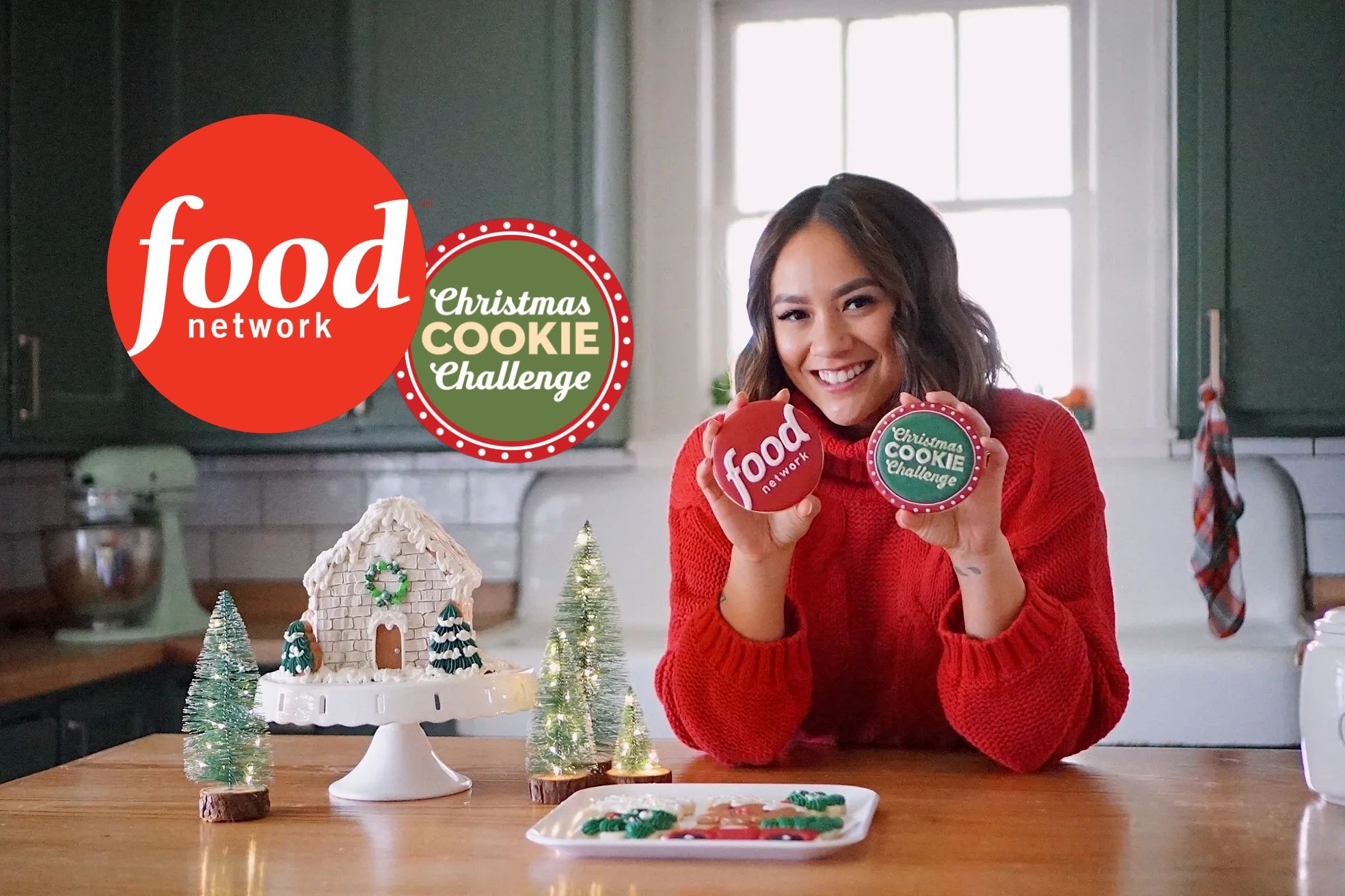 Watch Me Compete on Food Network's Christmas Cookie Challenge