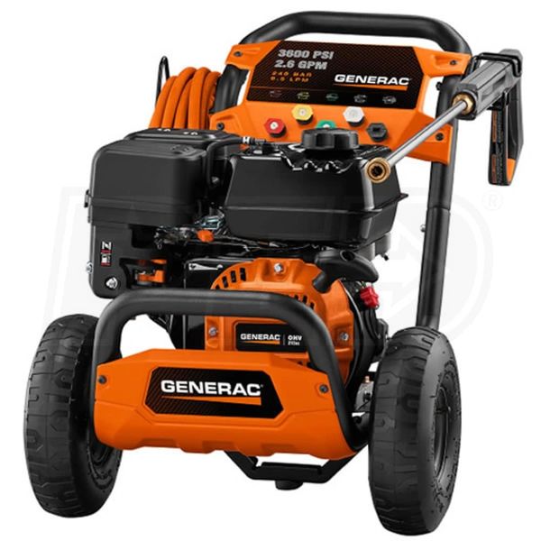 Generac 3600psi pressure washer 