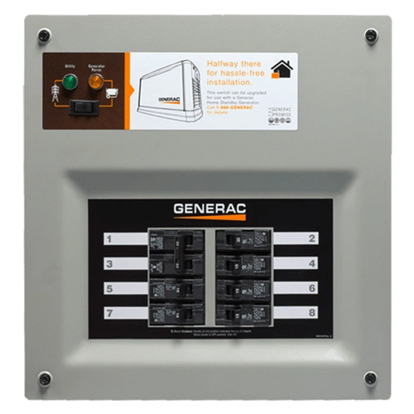 Generac 8 circuit transfer switch 