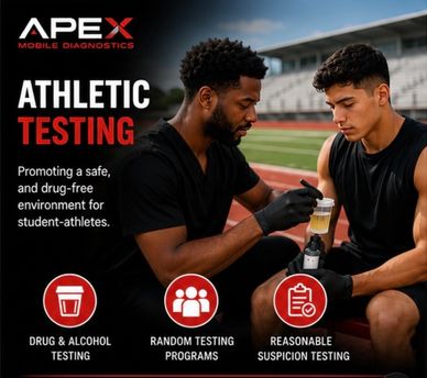 Athletic drug testing promotes a safe, drug-free environment for student-athletes.