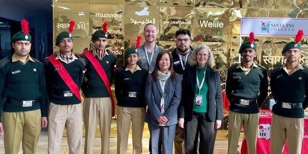 Dr. Junko Ishikawa’s student outreach in India, 2025.