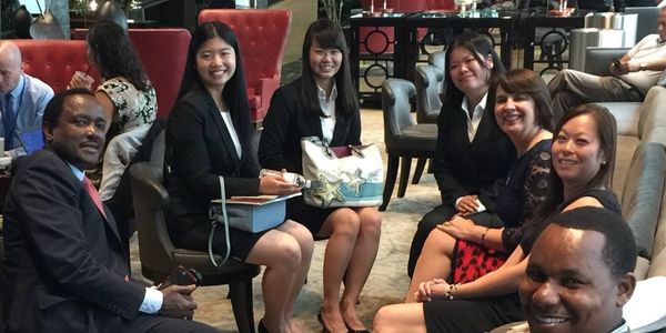 Conversation with former leaders of Kenya and Ecuador.