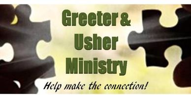 Greeter and Usher Ministry at Destinyland Christian Church welcoming guests and helping create a war