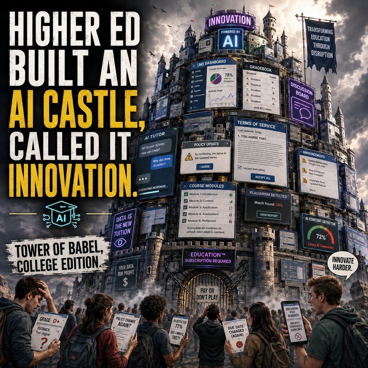 EdTech Built the Castle. Students Pay the Toll