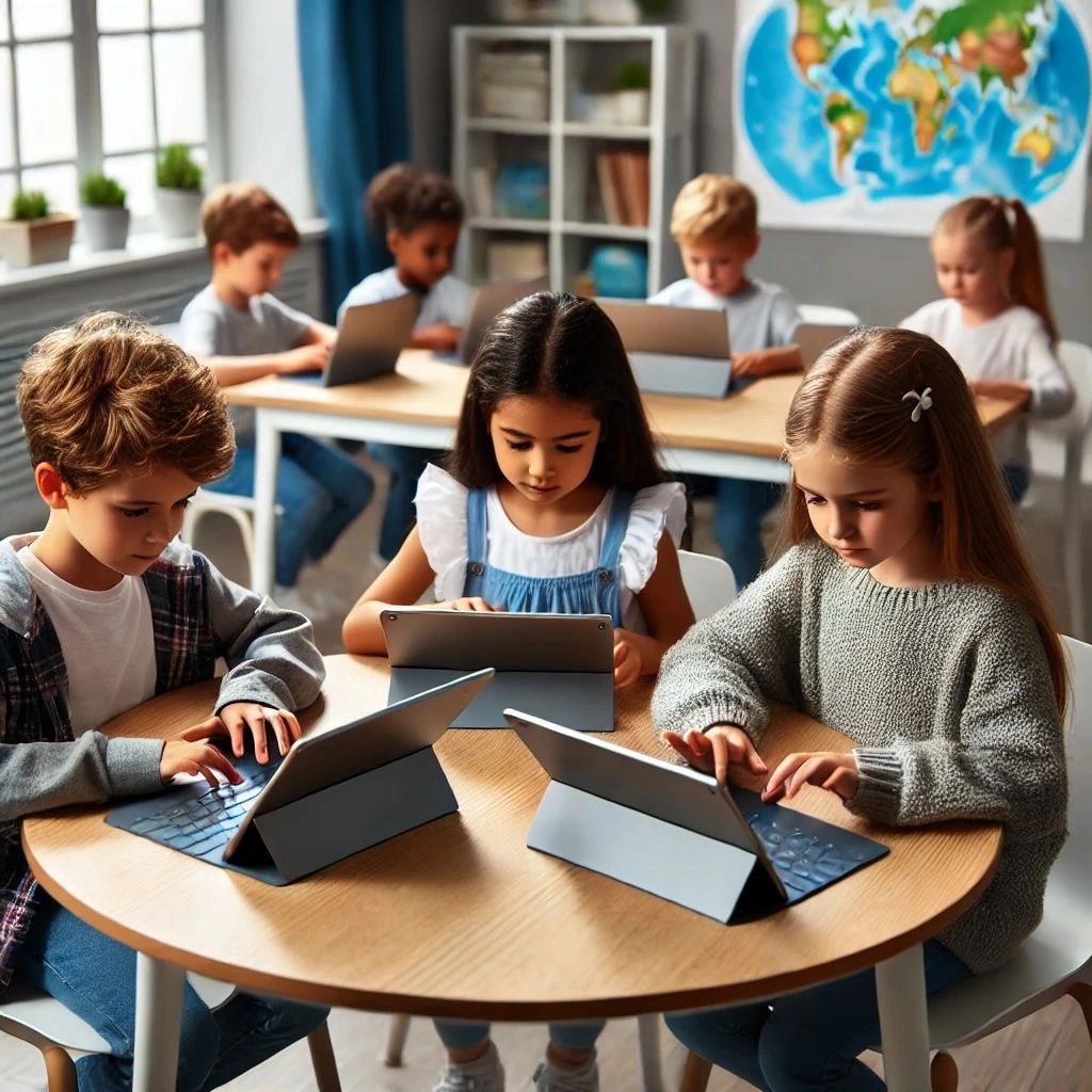 Elevating K-12 Learning with Multi-sensory Touchscreen Laptops