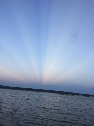 Lake Buchanan views canyon of the eagles sunrise lakefront view cabin cottage