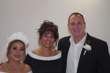 Dean and Rebecca married at Rotary Chapel Southport