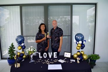 Table decorated by myself