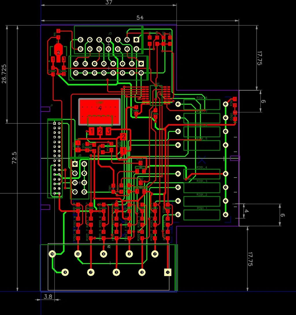 Schematic is converted into a PCB layout Electronic Design